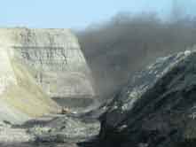Coal mine blast (Photo by Paul Anderson)