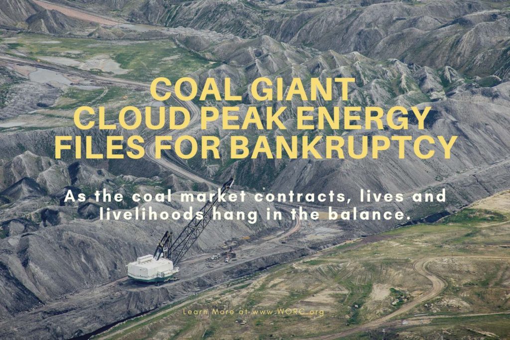 cloud peak bankruptcy