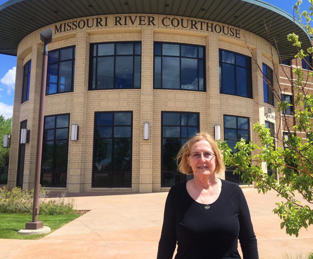 Northern Plains member protecting the yellowstone river