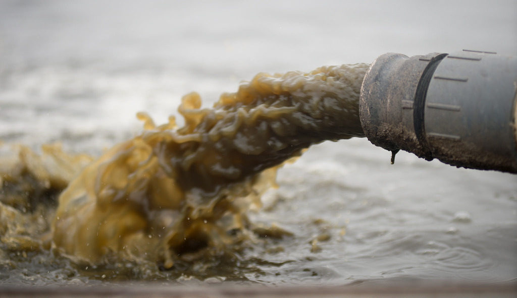 Produced water pollution in Wyoming rivers.