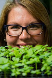 Brittany Moreland, elevated harvest micro-farm