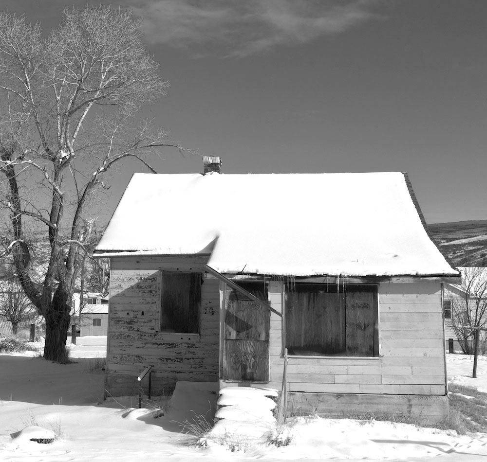 abandoned house