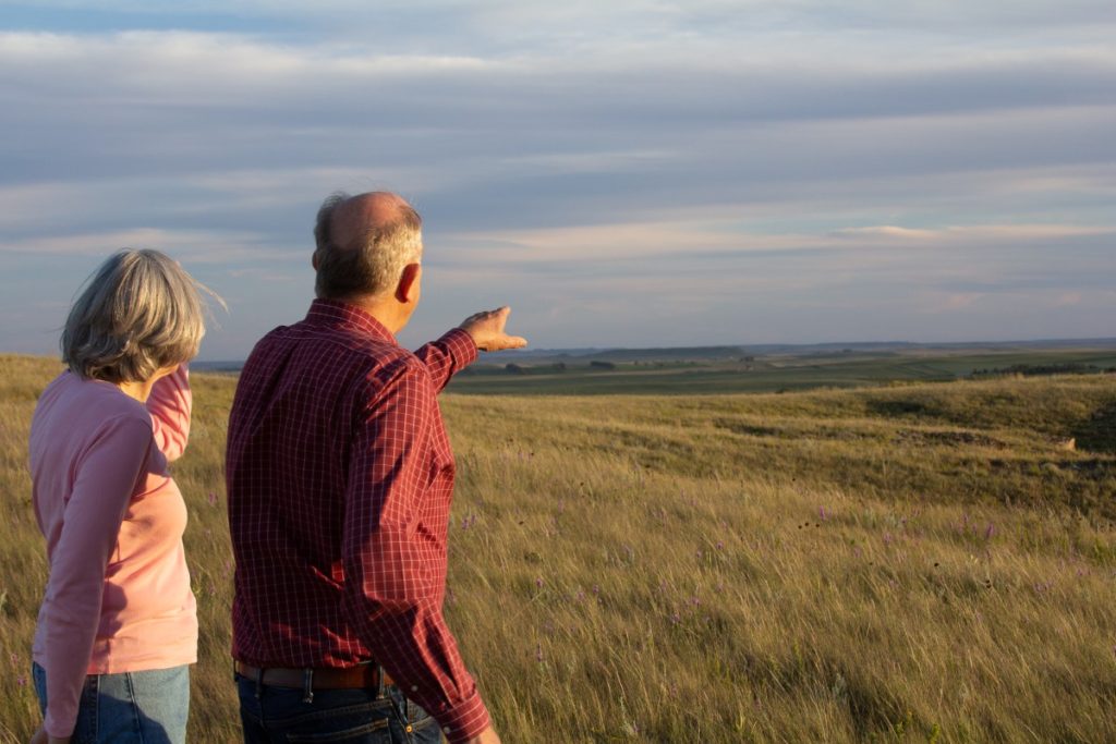 pointing to oil and gas facilties