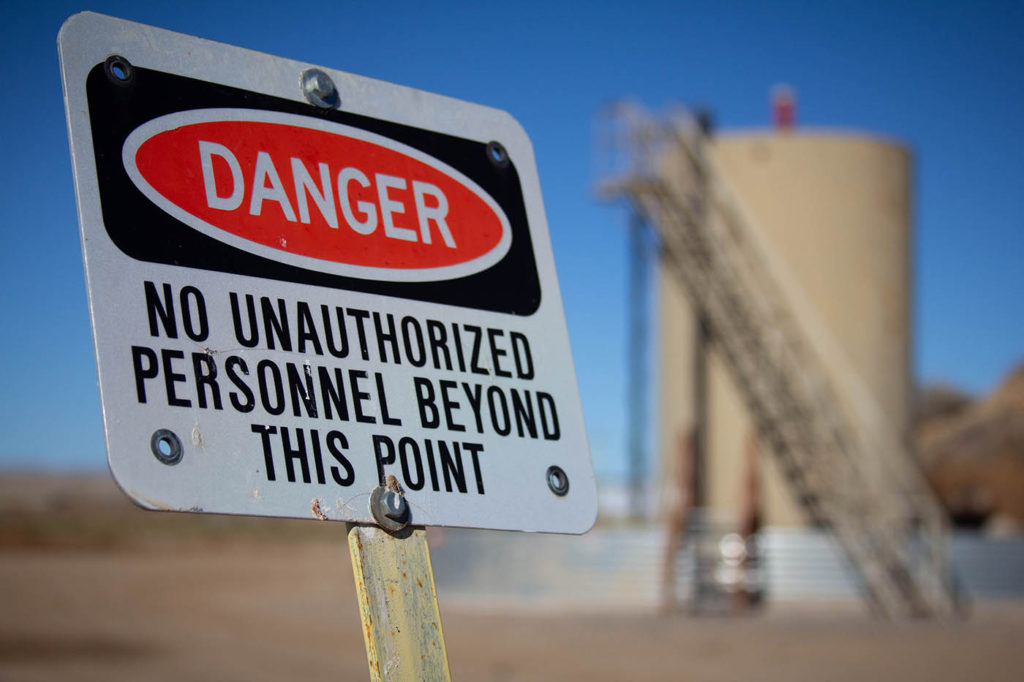 gas well, pavillion, Wyoming