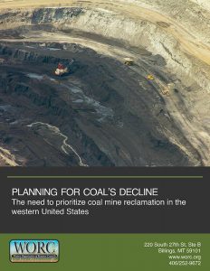 coal mine reclamation report
