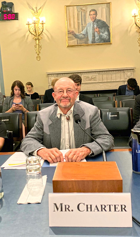 rancher testifying on coal mining