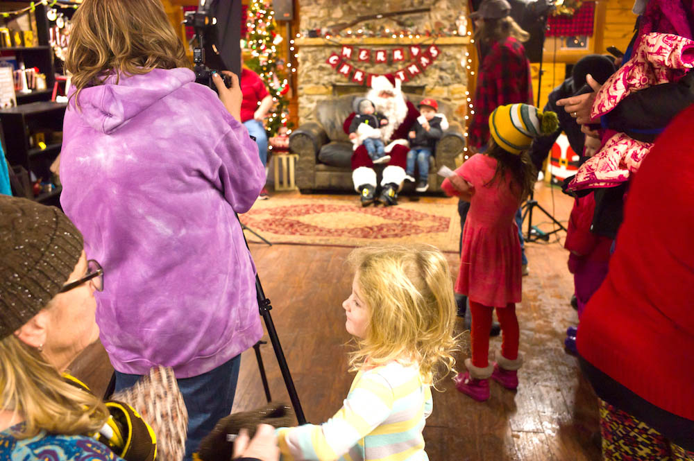 santa in kemmerer, wyoming