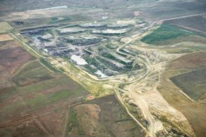 unreclaimed wyoming coal mine