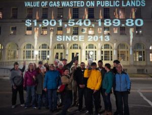 limiting methane WCC photo of projection action