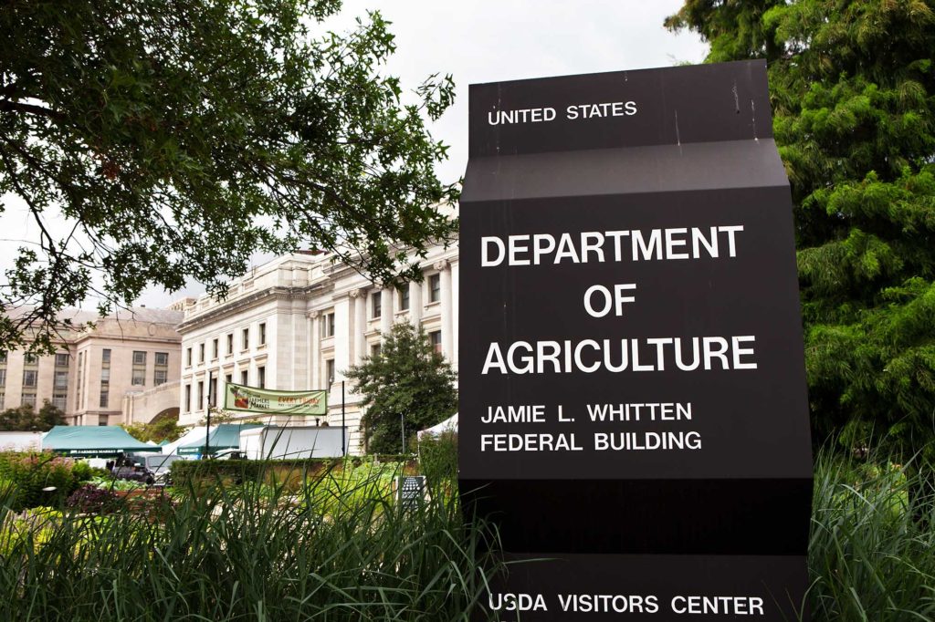 US department of agriculture